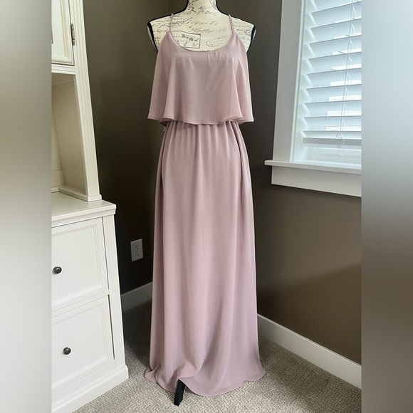 Show Me Your MuMu Caitlin Ruffle Maxi Dress, size M - Picture 5 of 5